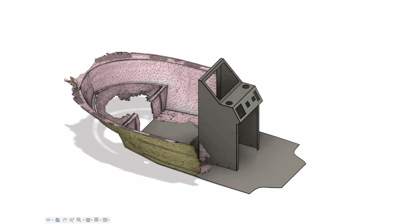 Scanned Boat Deck
