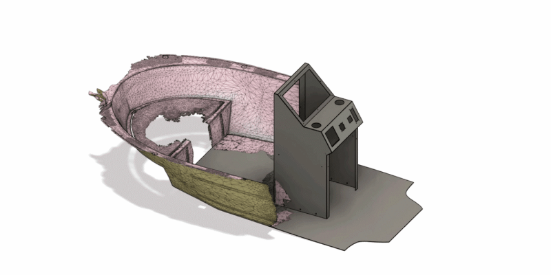 Scanned Boat Deck